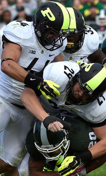 Team Black completes comeback to win Purdue's spring game